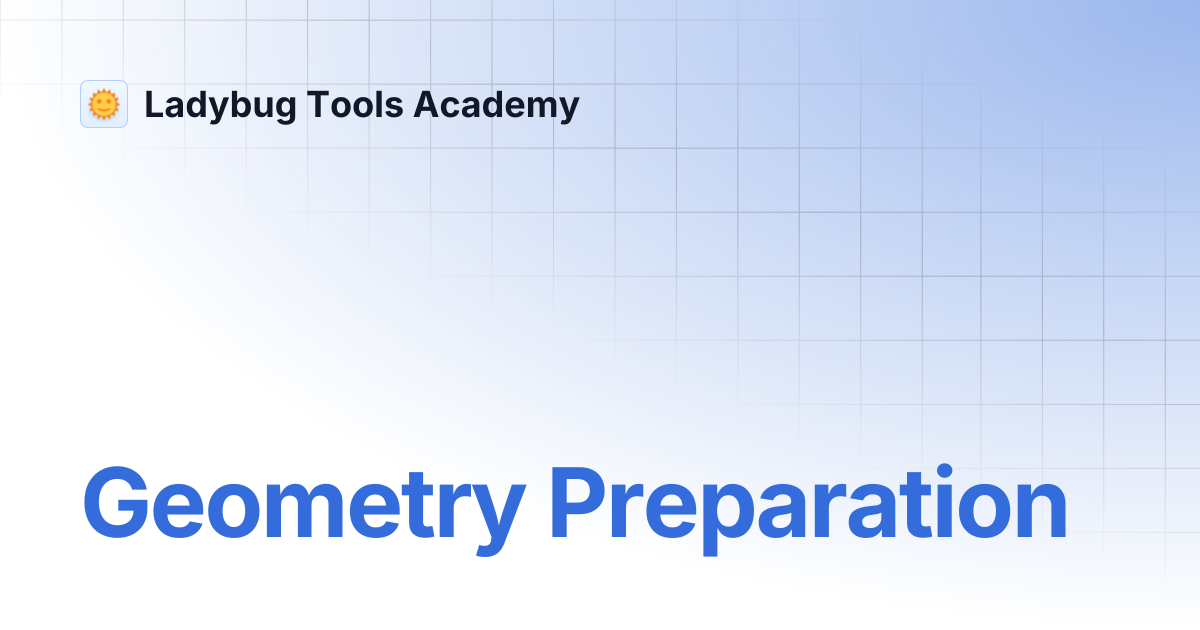 Geometry Preparation | Daylighting | Ladybug Tools Academy